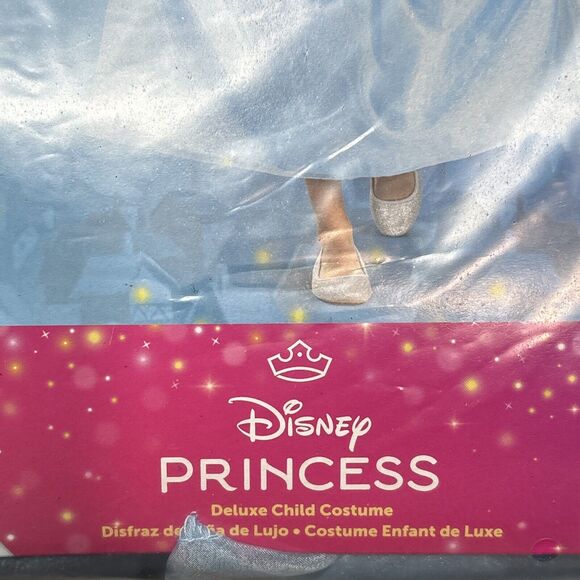 Disney Princess Cinderella Deluxe Child Costume By Disguise Size S 6 6X NEW - Picture 8 of 8
